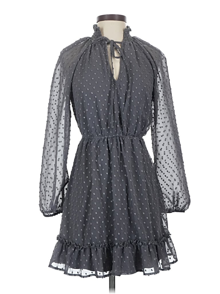 Pre-owned Speechless Casual Dress In Gray