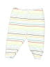 Baby Gap 100% Cotton Stripes White Sweatpants Size 3-6 mo - photo 1