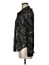 CAbi 100% Polyester Floral Black Long Sleeve Blouse Size XS - photo 5