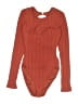 Vince Camuto Orange Bodysuit Size 6 - photo 1