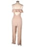 Free People 100% Rayon Solid Tan Jumpsuit Size 6 - photo 2