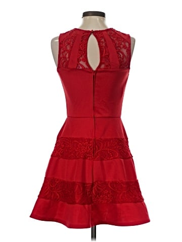 THREE PINK HEARTS Cocktail Dress (view 2)