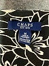 Chaps Print Black Casual Dress Size M - photo 7