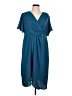 BLOOMCHIC 100% Polyester Teal Casual Dress Size 12 - photo 1
