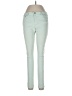 !It Jeans Solid Green Jeans Size 30 waist - photo 1