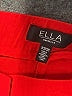 Ella 100% Polyester Red Casual Pants Size S - photo 7
