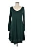 dearcase Solid Green Casual Dress Size M - photo 1