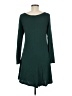 dearcase Solid Green Casual Dress Size M - photo 2