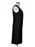 Studio M Solid Black Casual Dress Size L - photo 4