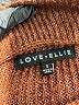 Love Ellie Solid Brown Turtleneck Sweater Size S - photo 7