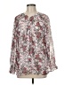 Unbranded Floral Gray Long Sleeve Blouse Size M - photo 1