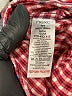 Next 100% Cotton Checkered-gingham Red Long Sleeve Button-Down Shirt Size 9yrs - photo 4