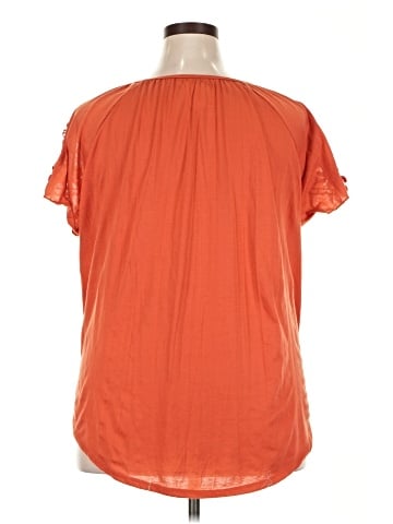 New York Laundry Short Sleeve Blouse (view 2)