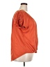 New York Laundry 100% Polyester Orange Short Sleeve Blouse Size 2X - photo 4