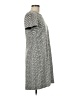 Calvin Klein Print Gray Casual Dress Size 8 - photo 4