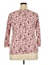White Stag Pink 3/4 Sleeve Blouse Size XXL - photo 2