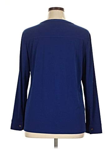 Dana Buchman Long Sleeve Blouse (view 2)