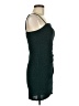 Crystal Doll Solid Green Cocktail Dress Size 7 - photo 4