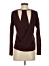 White House Black Market Burgundy Pullover Sweater Size XXS - photo 2