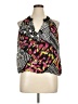 Bisou Bisou 100% Polyester Black Sleeveless Blouse Size XL - photo 1