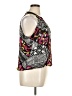 Bisou Bisou 100% Polyester Black Sleeveless Blouse Size XL - photo 4
