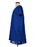 MTS Solid Blue Casual Dress Size S - photo 5