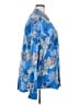 Target Paisley Blue Long Sleeve Blouse Size XXL - photo 4
