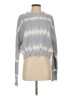 She + Sky 100% Cotton Tie-dye Gray Pullover Sweater Size S - photo 1