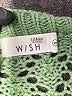 Wish 100% Acrylic Green Pullover Sweater Size S - photo 7