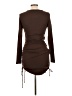one one three Brown Casual Dress Size L - photo 2