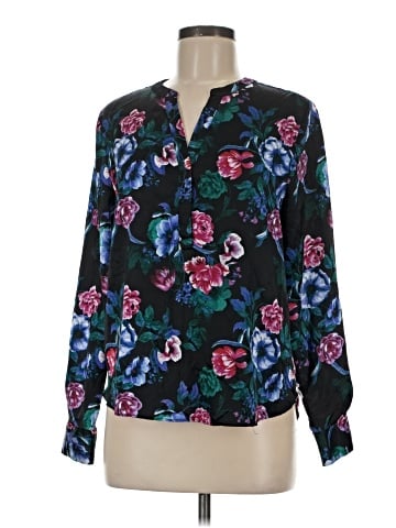 Attention Long Sleeve Blouse (view 1)