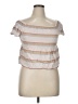 Style Envy 100% Rayon White Short Sleeve Top Size XL - photo 1