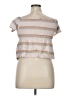 Style Envy 100% Rayon White Short Sleeve Top Size XL - photo 2