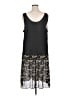 Assorted Brands 100% Polyester Stars Black Casual Dress Size XXL (estimated) - photo 2