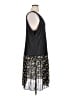 Assorted Brands 100% Polyester Stars Black Casual Dress Size XXL (estimated) - photo 4
