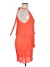 Unbranded Orange Cocktail Dress Size XL - photo 4