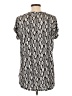 MICHAEL Michael Kors 100% Viscose Silver Short Sleeve Top Size L - photo 2