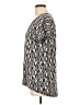 MICHAEL Michael Kors 100% Viscose Silver Short Sleeve Top Size L - photo 5