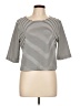 Cynthia Rowley Black 3/4 Sleeve Top Size L - photo 1