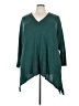 Torrid Solid Green Teal 3/4 Sleeve Top Size 5X Plus (5) - photo 1