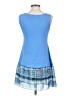Logo Layers 100% Polyester Blue Casual Dress Size XS - photo 2