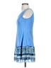 Logo Layers 100% Polyester Blue Casual Dress Size XS - photo 5