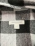 BeachLunchLounge Plaid Gray Long Sleeve Blouse Size L - photo 7