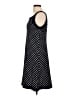Chaps Polka Dots Black Casual Dress Size L - photo 5