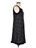 Chaps Polka Dots Black Casual Dress Size L - photo 4
