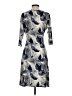 Mare Blu Print Gray Cocktail Dress Size S - photo 2