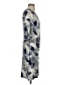 Mare Blu Print Gray Cocktail Dress Size S - photo 4
