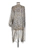 Wendy Williams Silver Kimono Size Med - Lg - photo 2