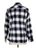 Eddie Bauer 100% Cotton Plaid Blue Long Sleeve Button-Down Shirt Size L - photo 2