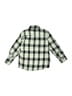 CRAFT + FLOW Plaid Green Long Sleeve Button-Down Shirt Size 4T - photo 2